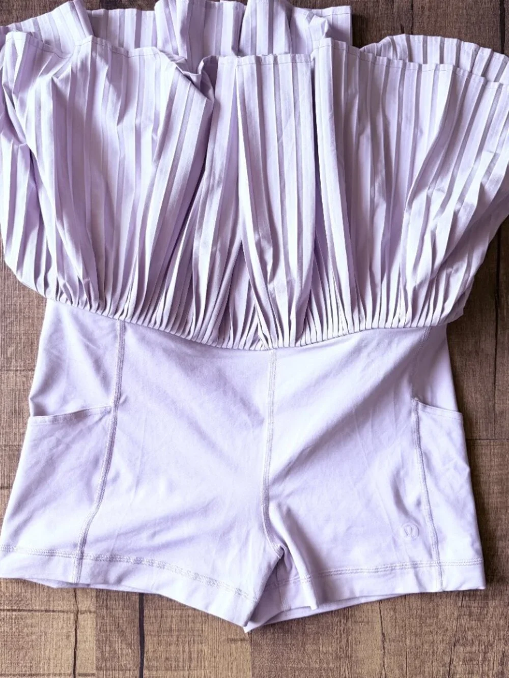 Lululemon Varsity High-Rise Pleated Tennis Skirt Lilac Ether Size 12